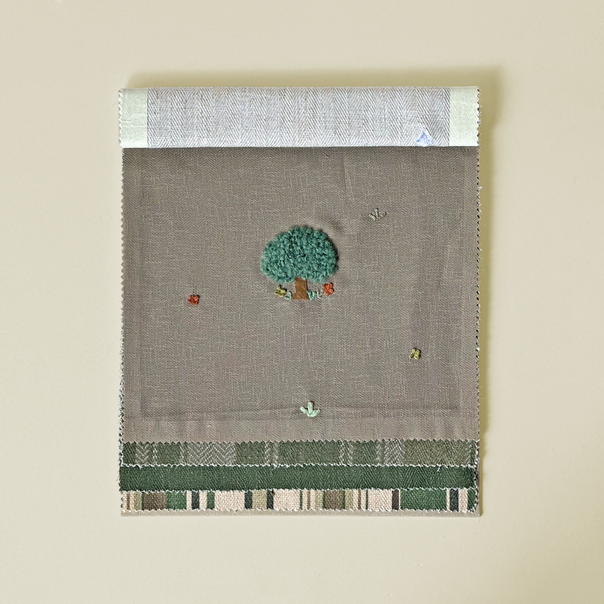 Woodland Whimsy Embroidered Linen