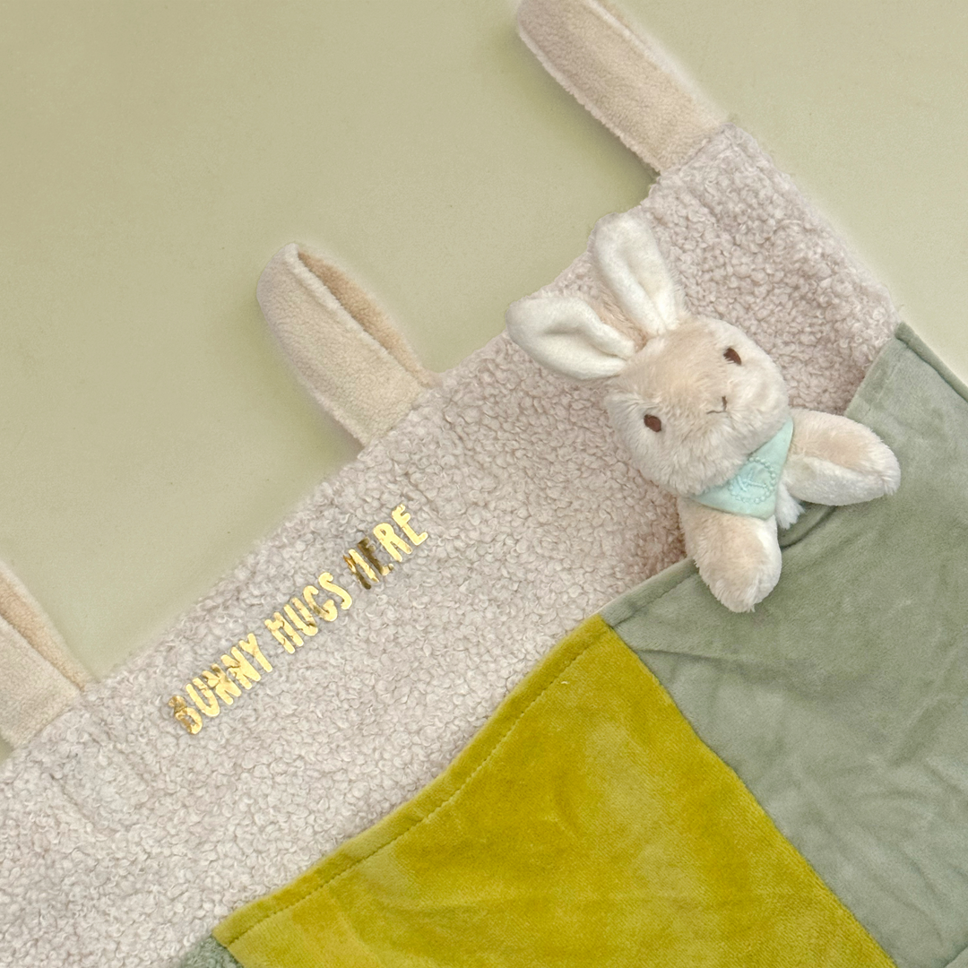 Some Bunny Loves You Cot pocket