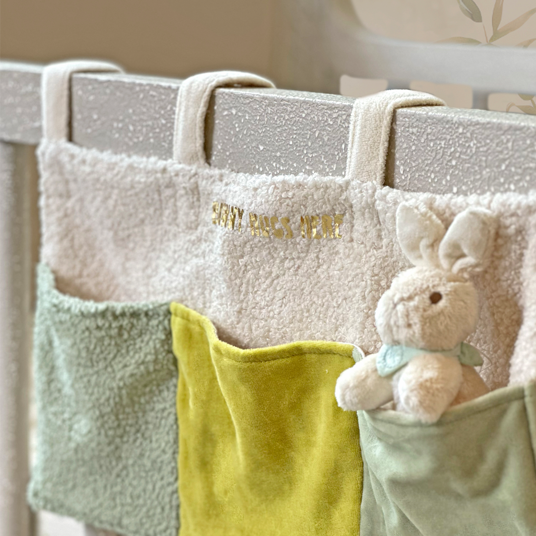 Some Bunny Loves You Cot pocket