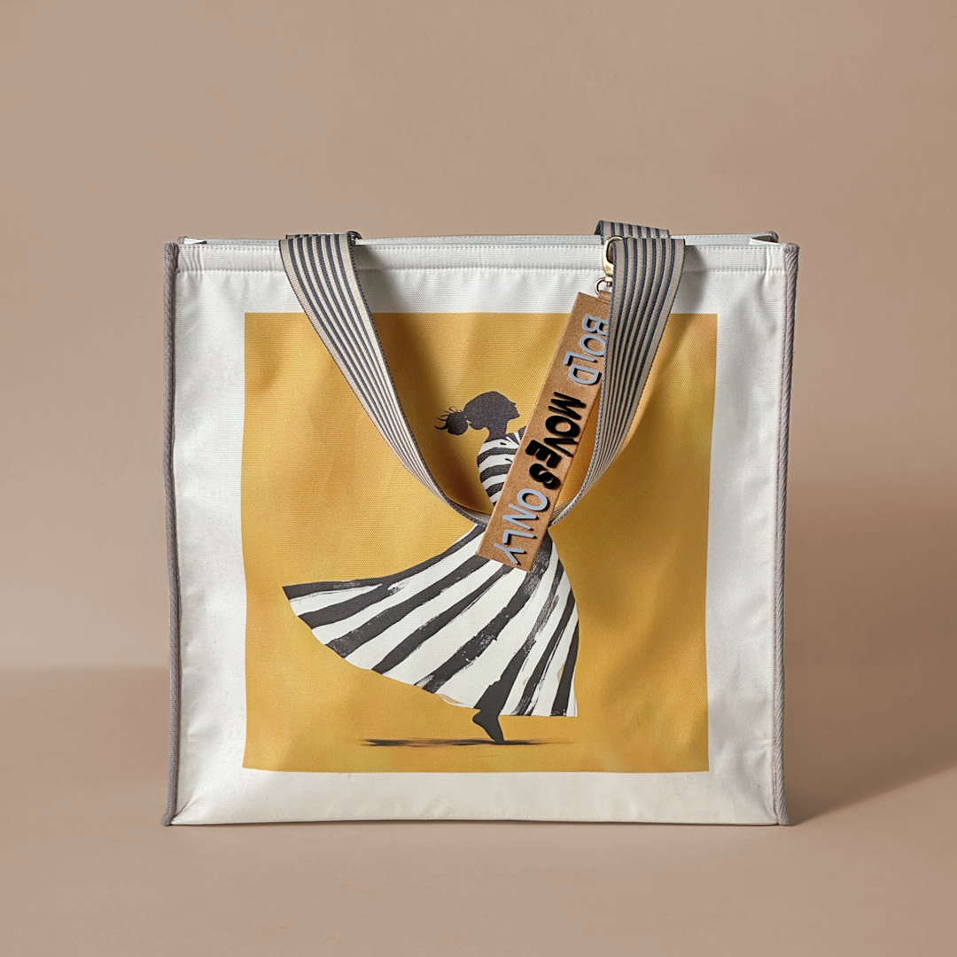 London Ride Canvas Tote