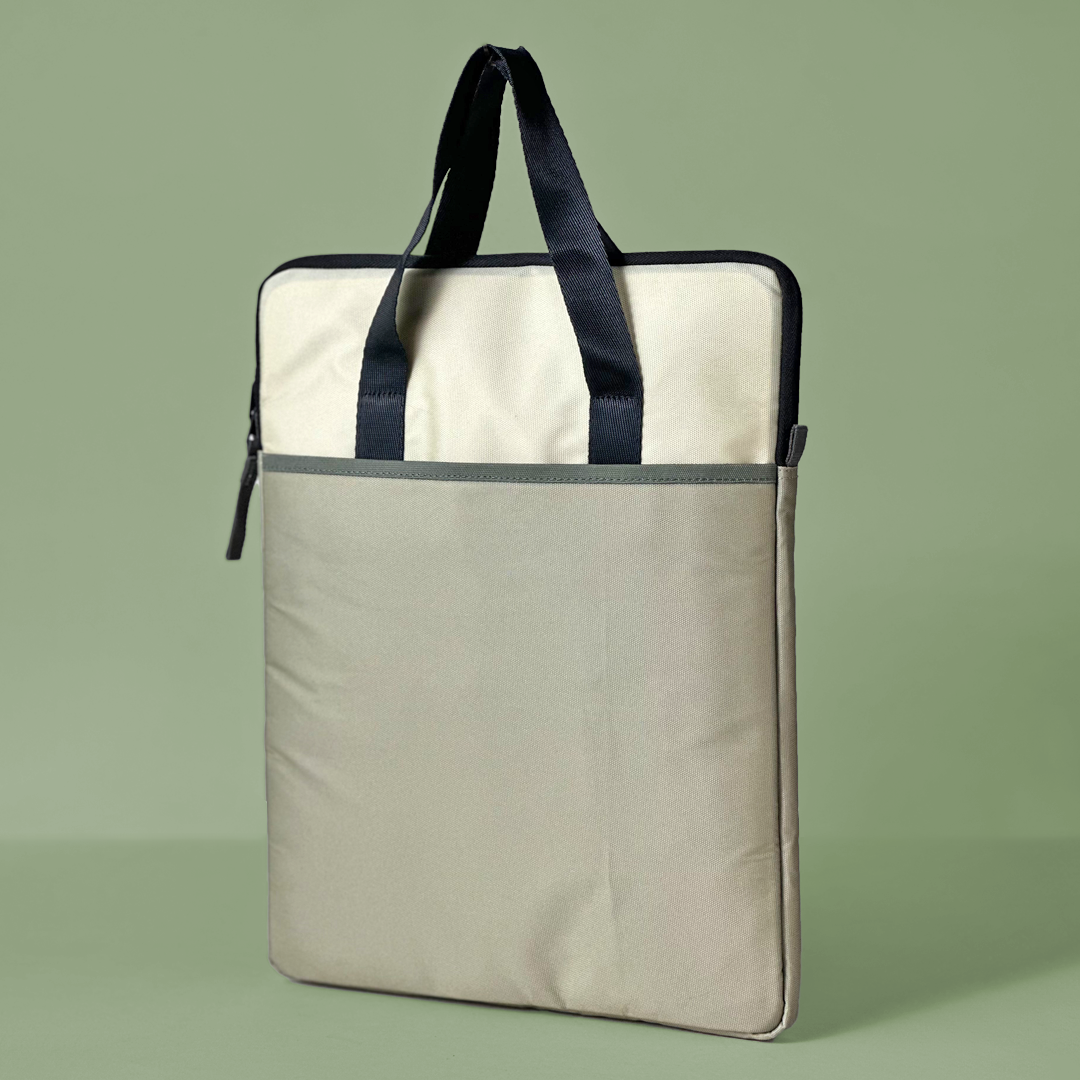 Scenic Patchwork  Laptop Tote Bag