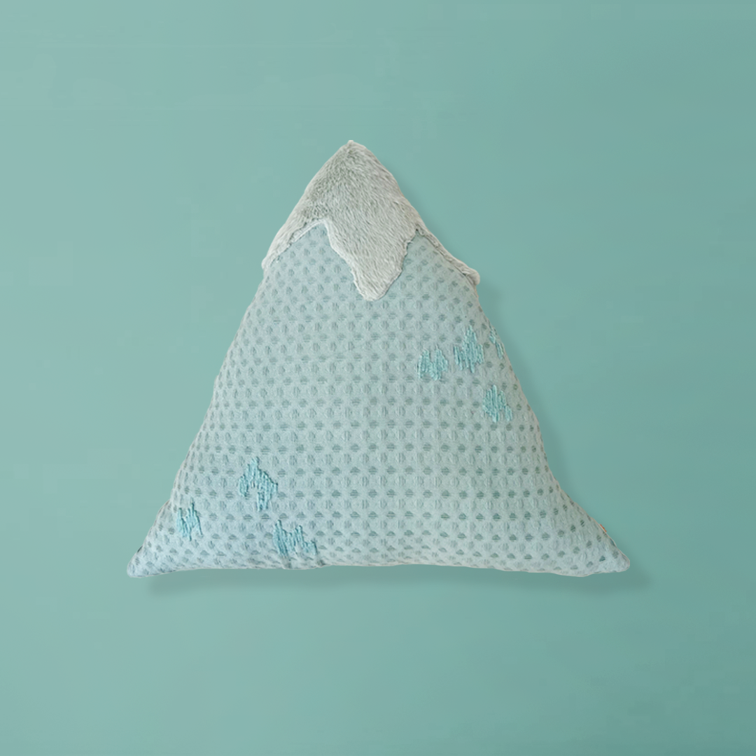 Triassic Hills Small Shaped Cushion