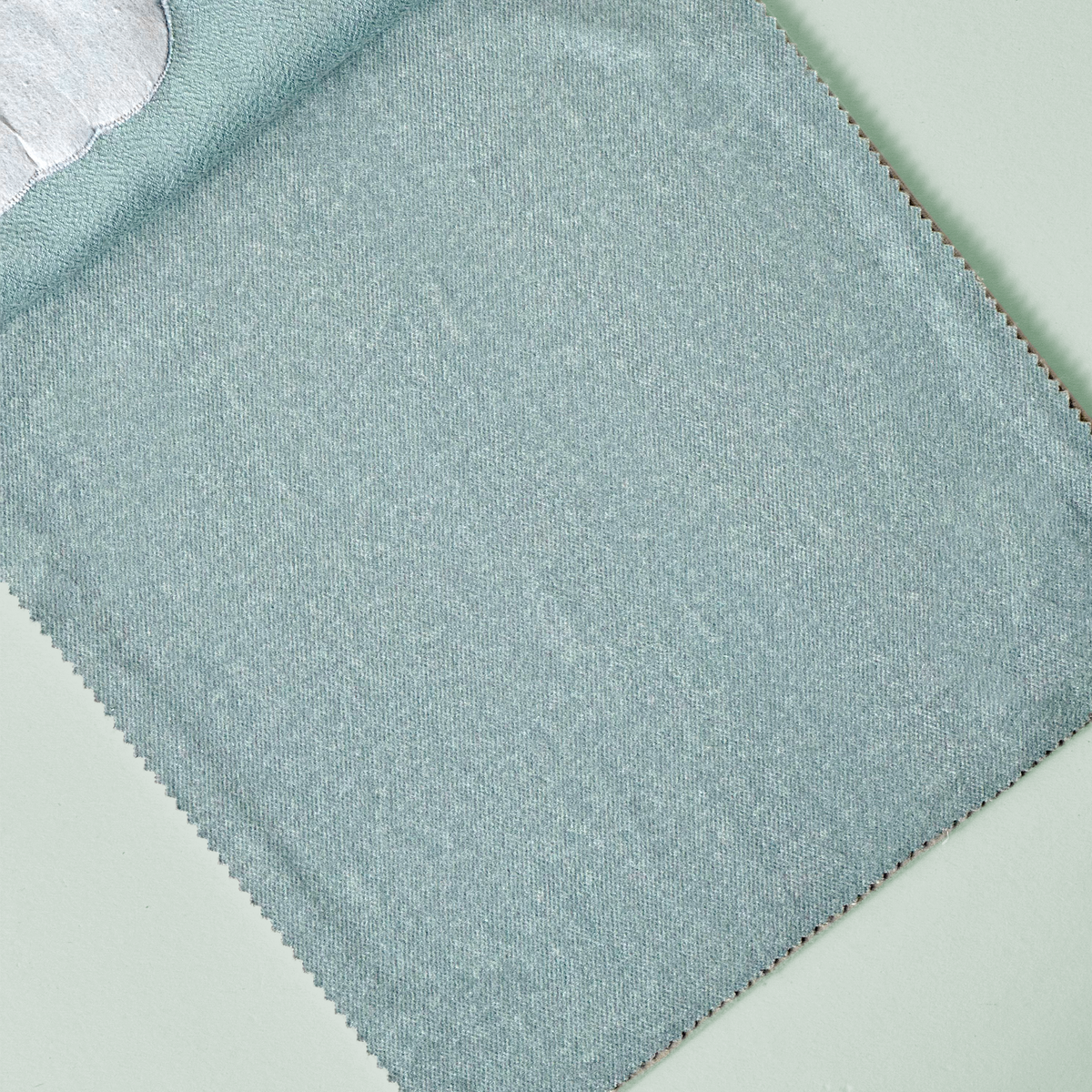 Dusty Teal Twill Weave