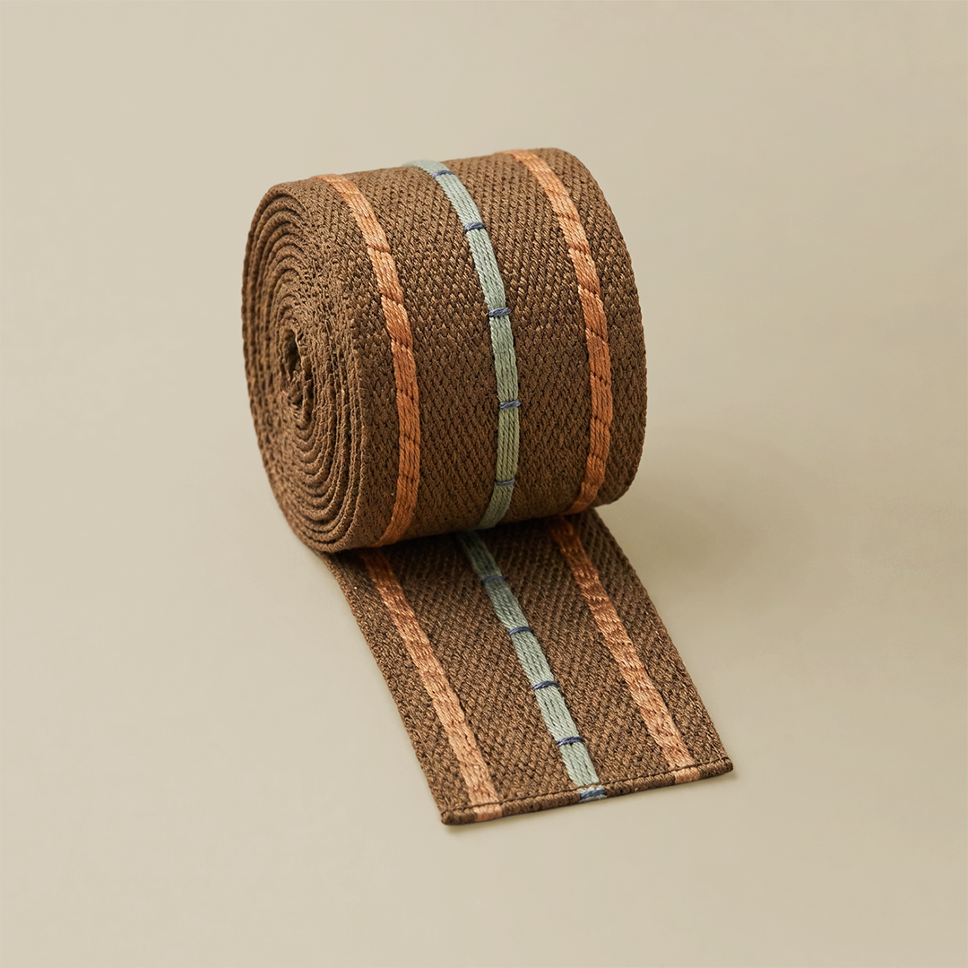 Woven Striped Passementerie Trim
