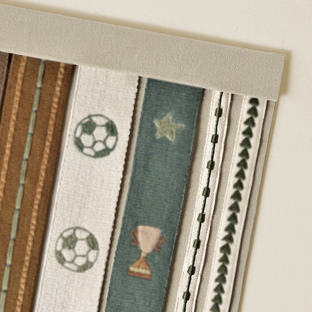 Stitched Node Twill Tape Trim