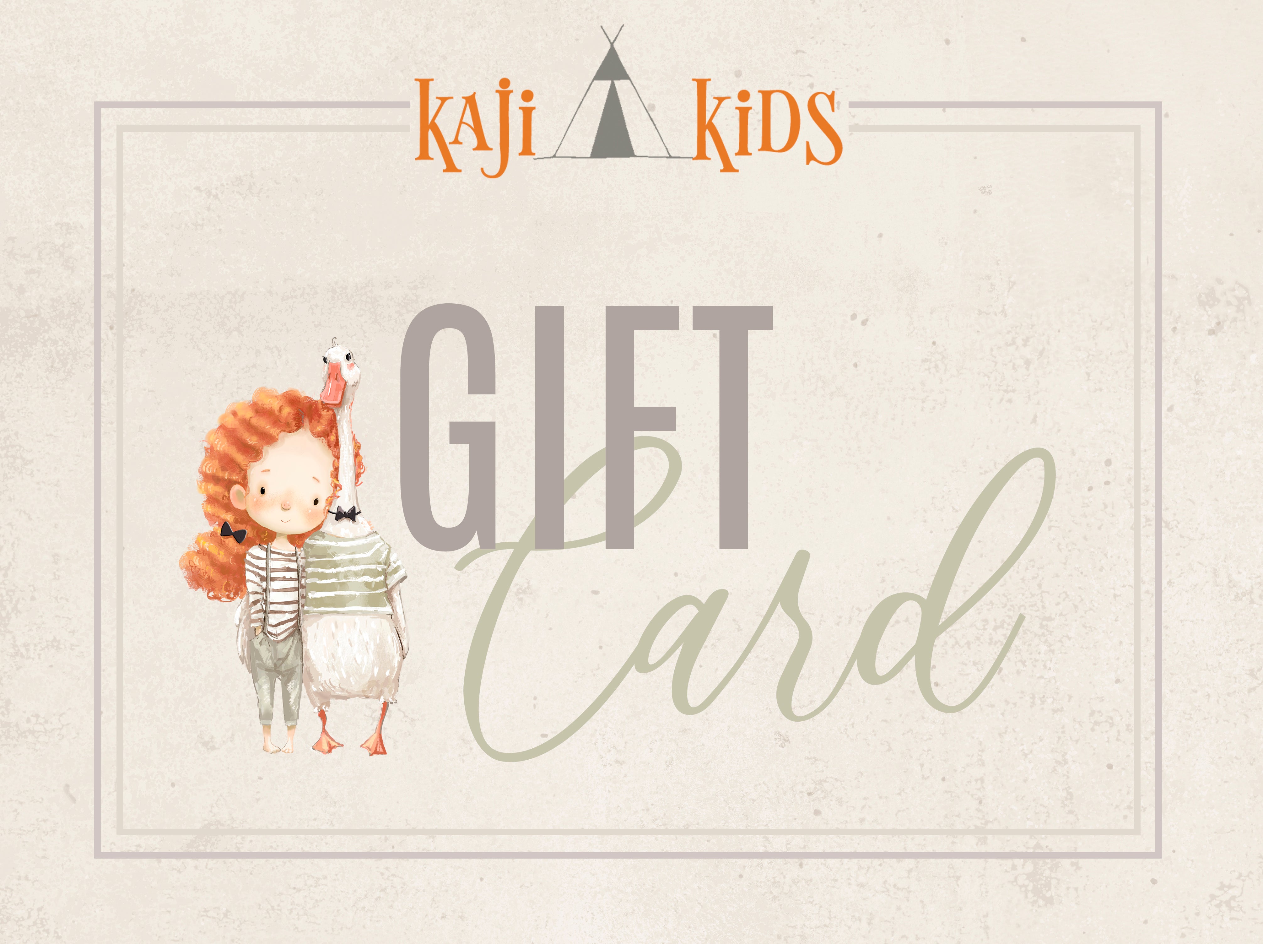 Kaji Kids Gift Card I
