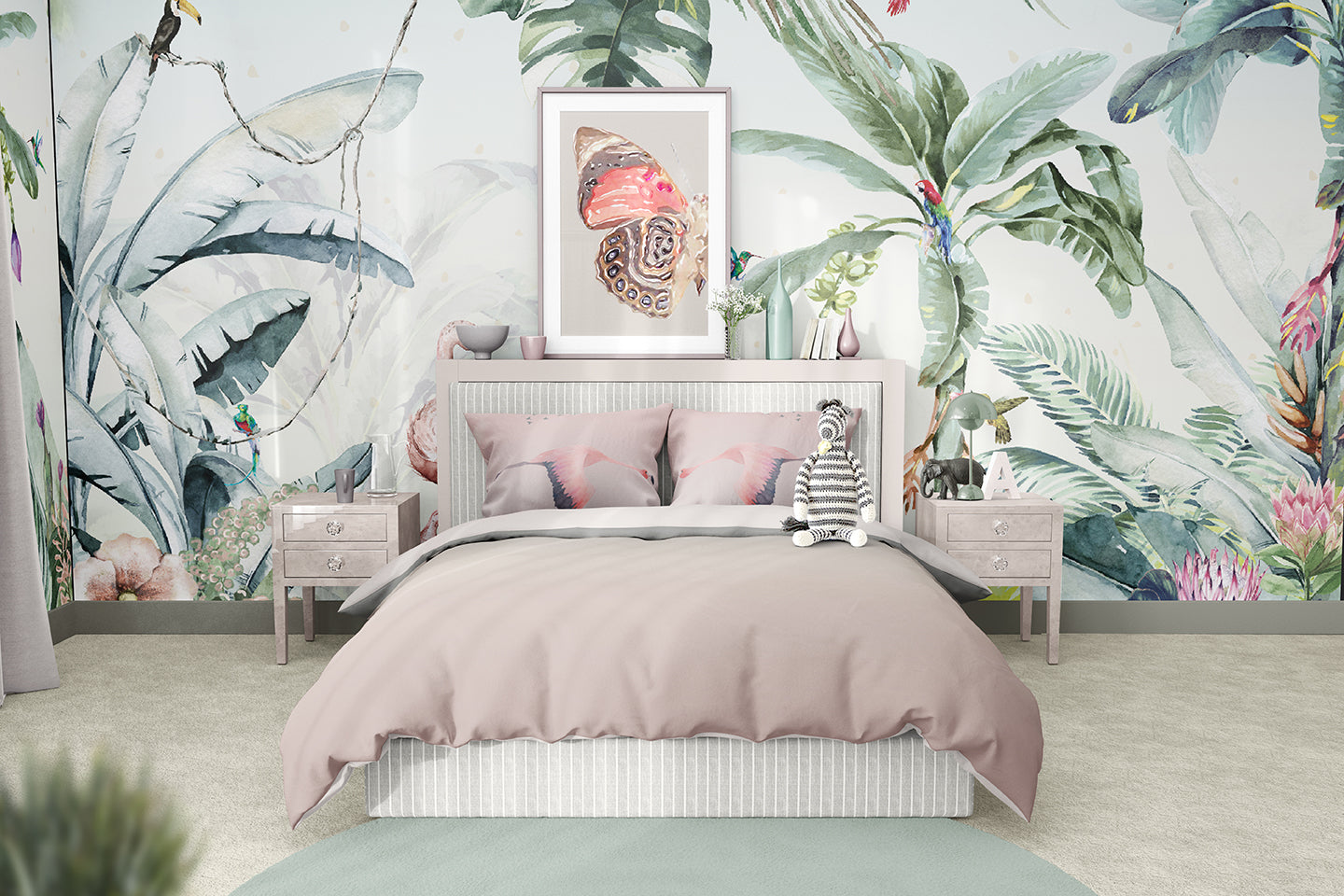 Wallpaper Kids Tropical
