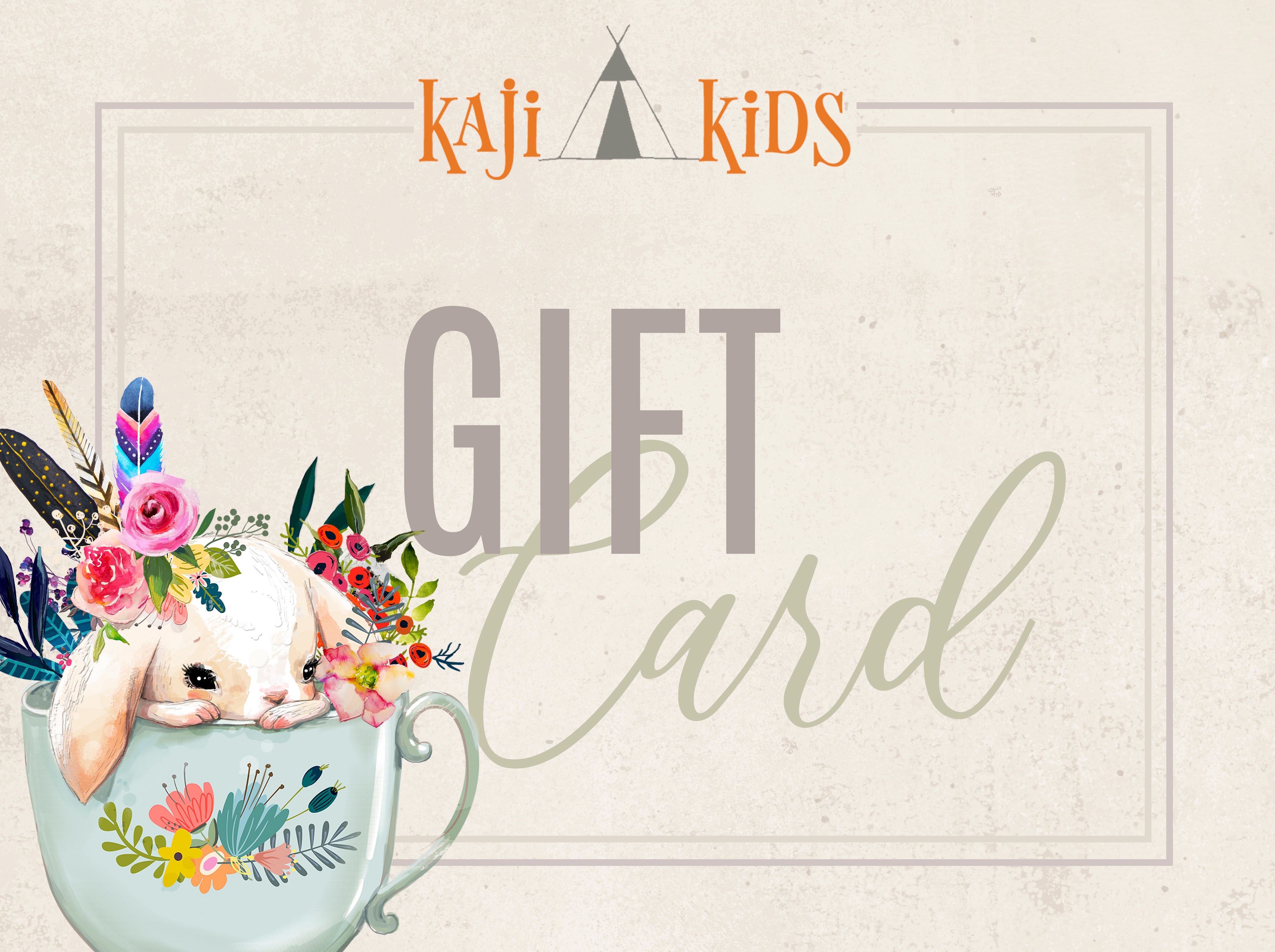 Kaji Kids Gift Card IV